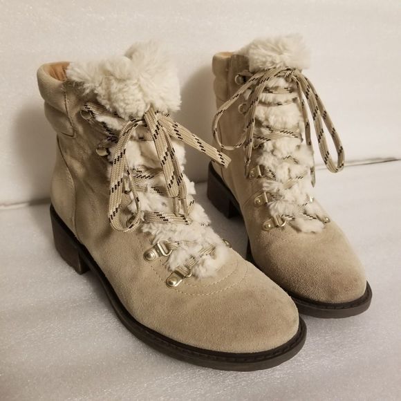 Sam Edelman Darrah 2 Winter Ankle Bootie Sand 8.5 - Picture 2 of 12